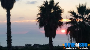 Tramonto con vista Eolie